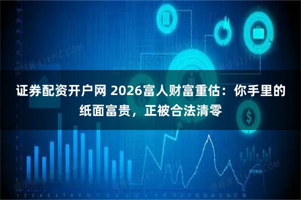 证券配资开户网 2026富人财富重估：你手里的纸面富贵，正被合法清零